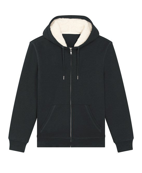 Organic Sherpa Zipped Hooded Sweatshirt: Unisex - REGN