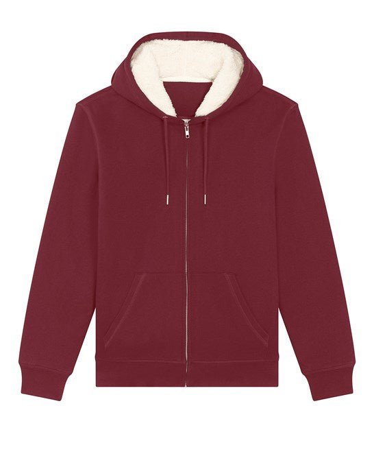Organic Sherpa Zipped Hooded Sweatshirt: Unisex - REGN