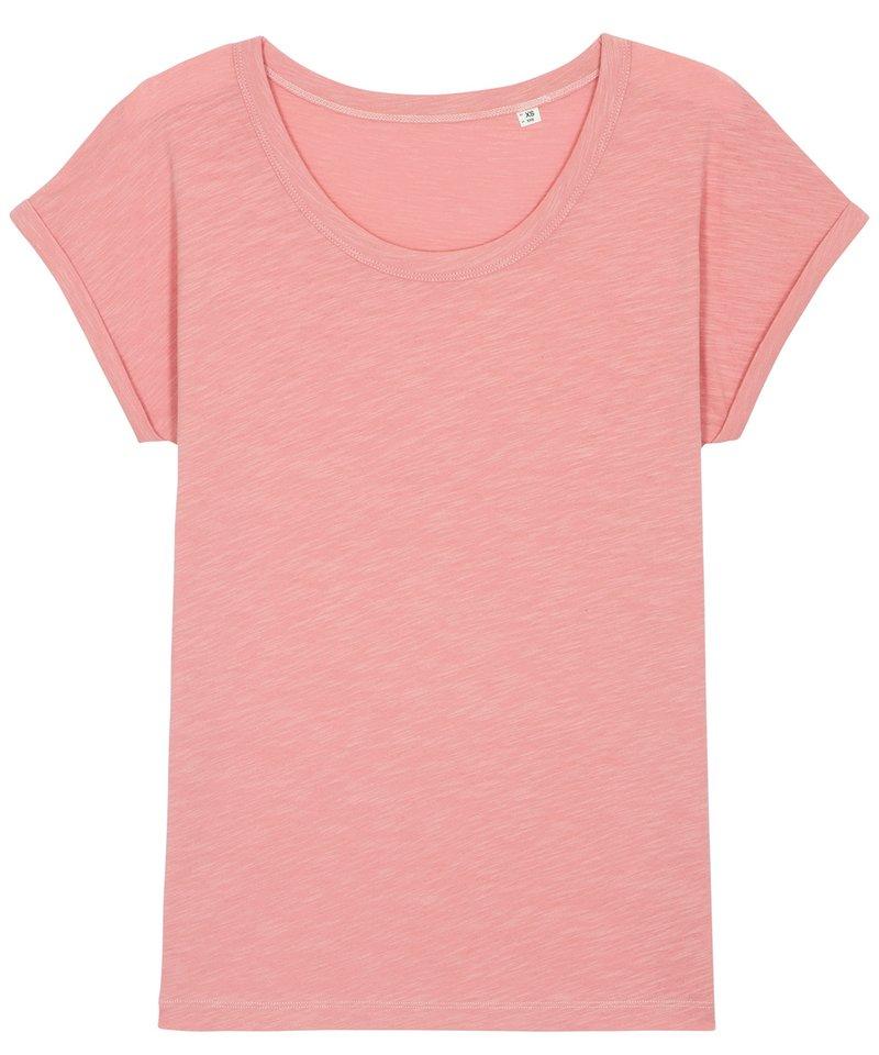 Organic Slub Rolled Sleeve T-shirt Womens - REGN