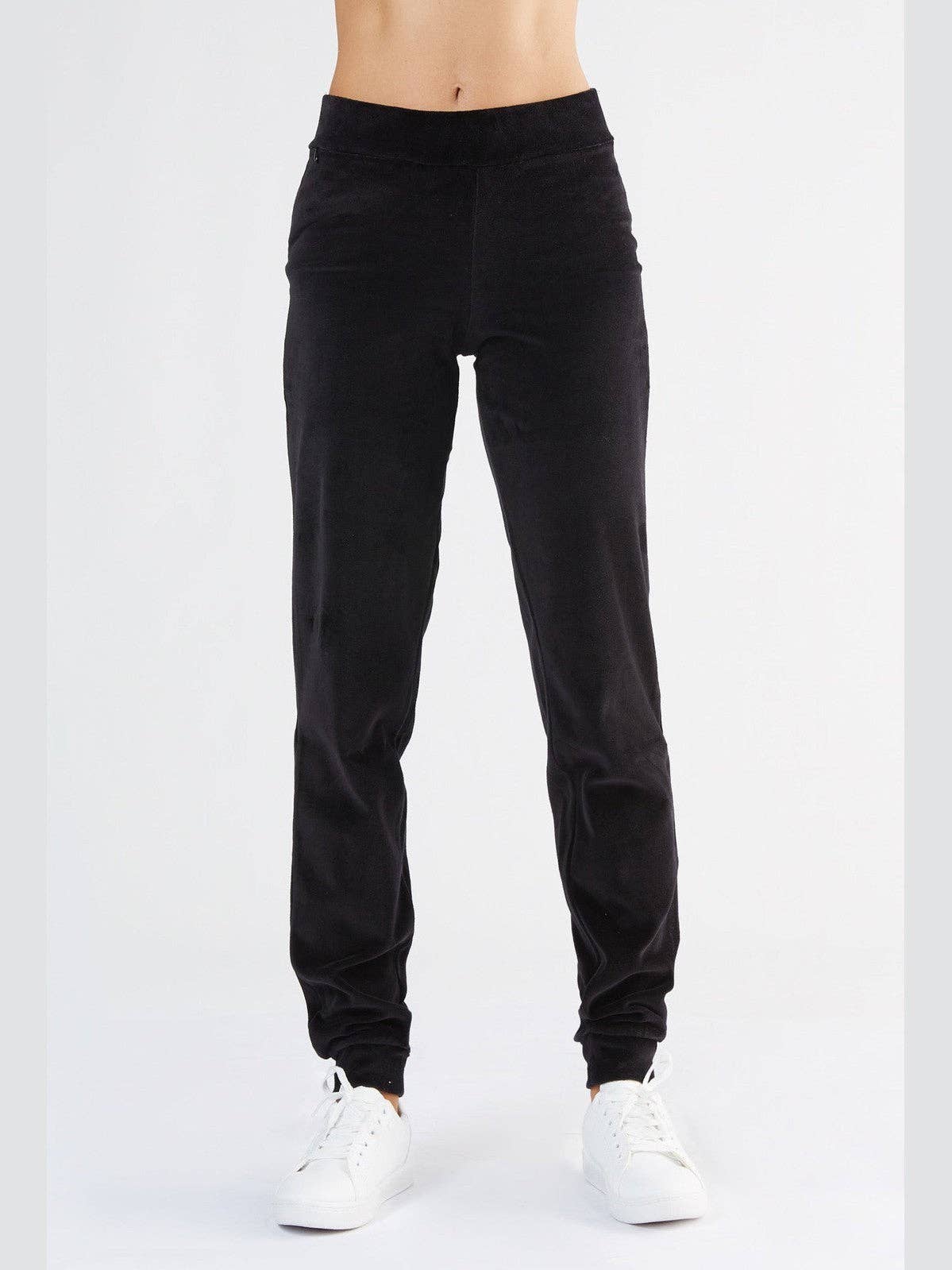 Organic Soft Fleece Cuffed Sweatpants: Womens - REGN