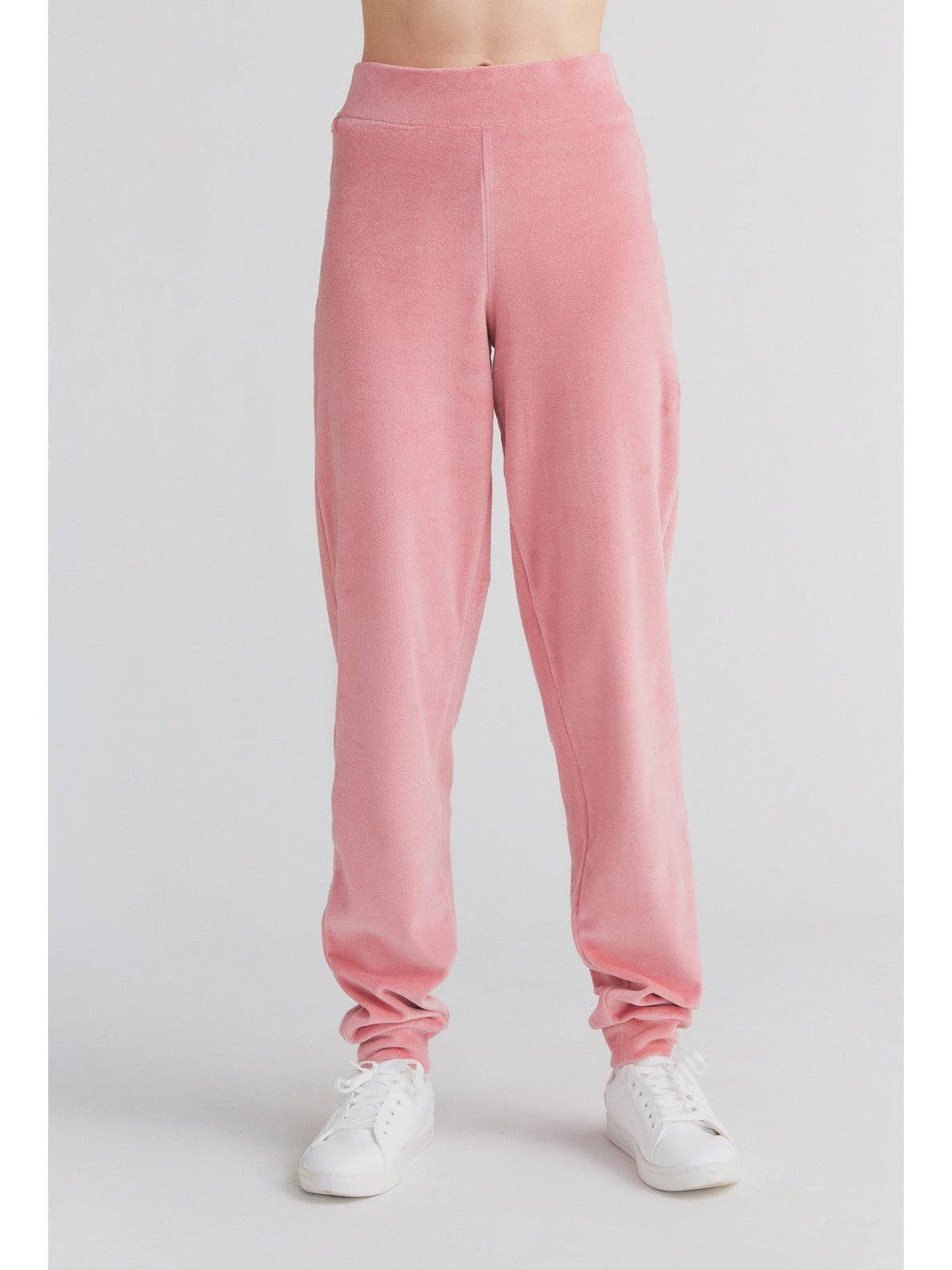 Organic Soft Fleece Cuffed Sweatpants: Womens - REGN