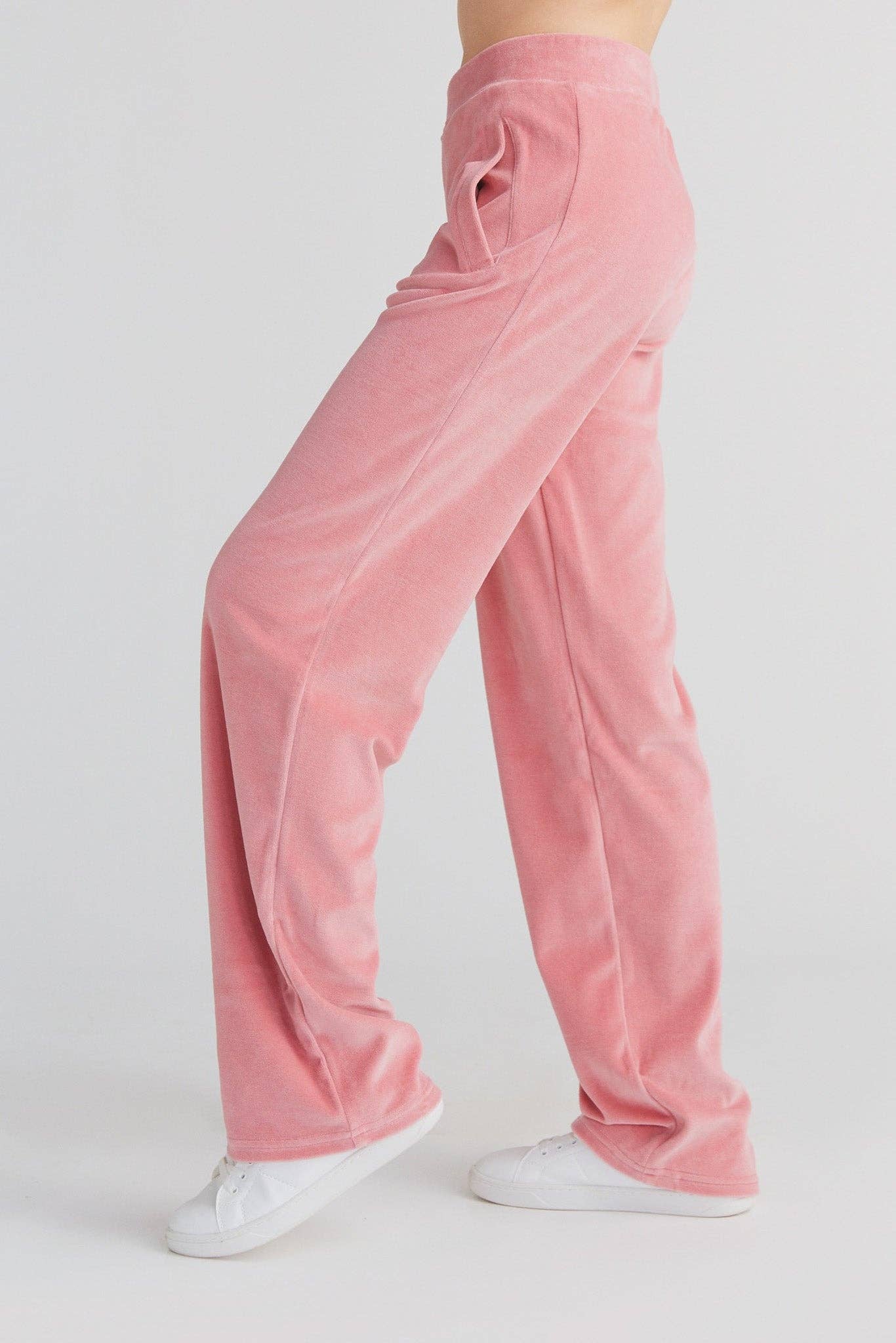 Organic Soft Fleece Straight Cut Sweatpants: Womens - REGN