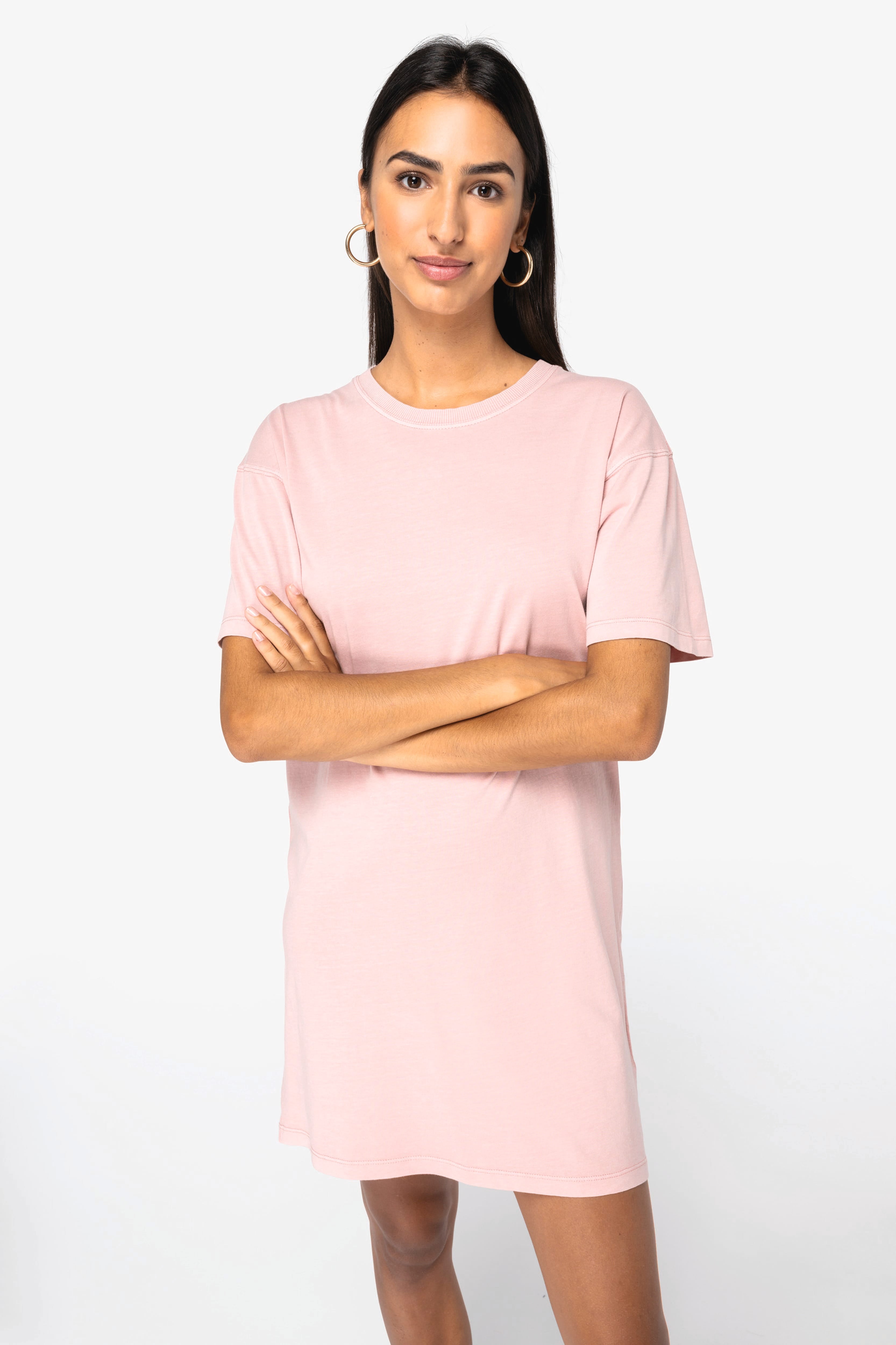 Organic Stonewash T-shirt Dress - REGN