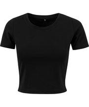 Organic Stretch Cropped T-shirt: Womens - REGN
