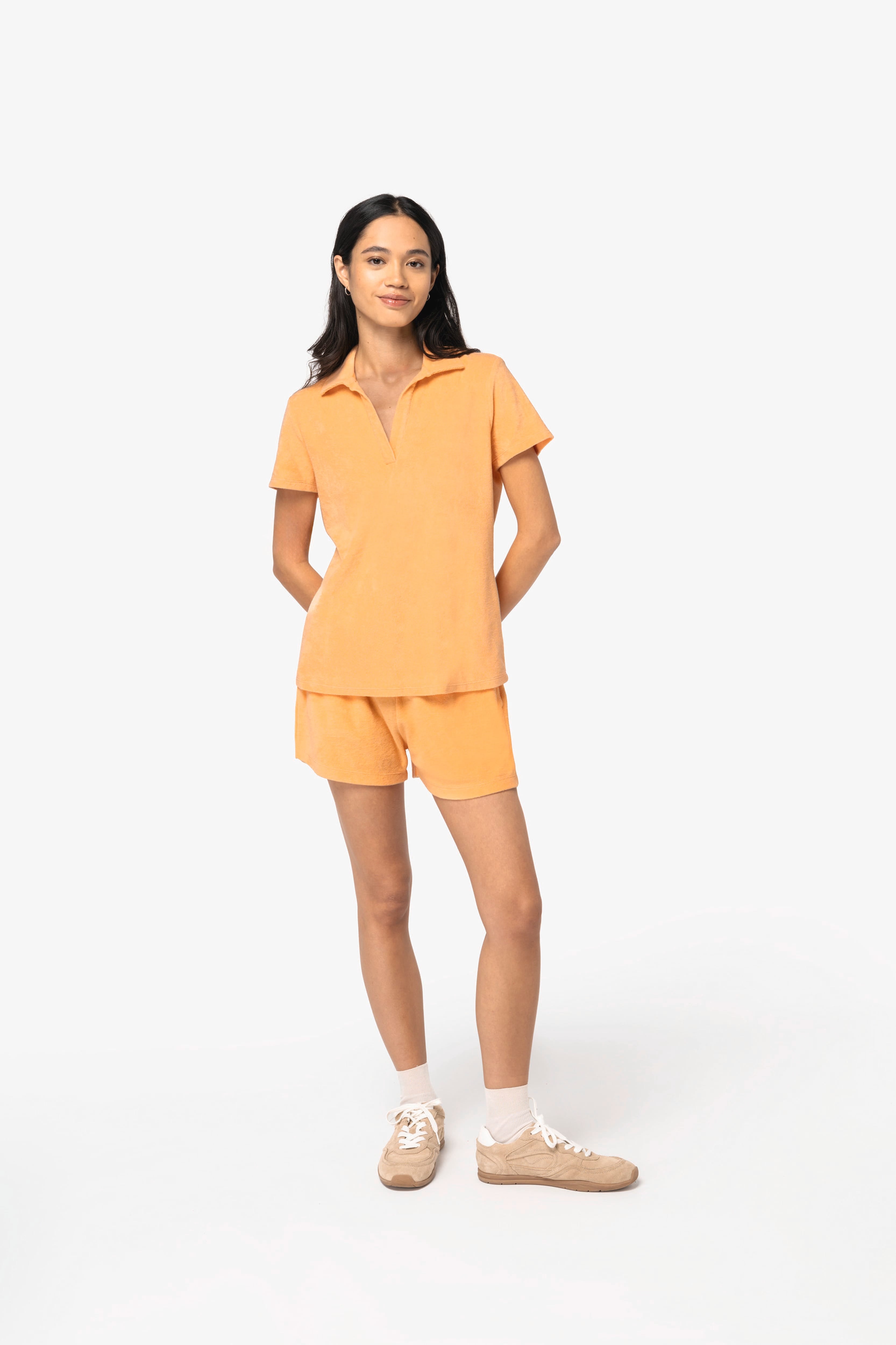 Organic Towel-feel Polo Shirt: Womens - REGN
