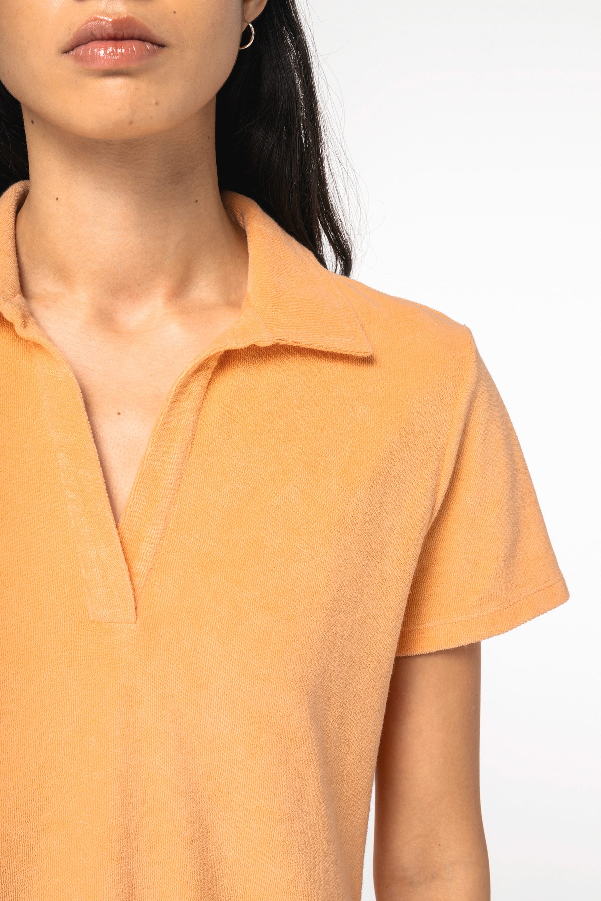 Organic Towel-feel Polo Shirt: Womens - REGN