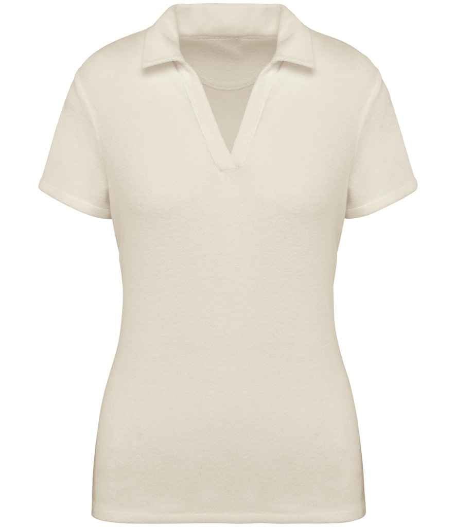 Organic Towel-feel Polo Shirt: Womens - REGN