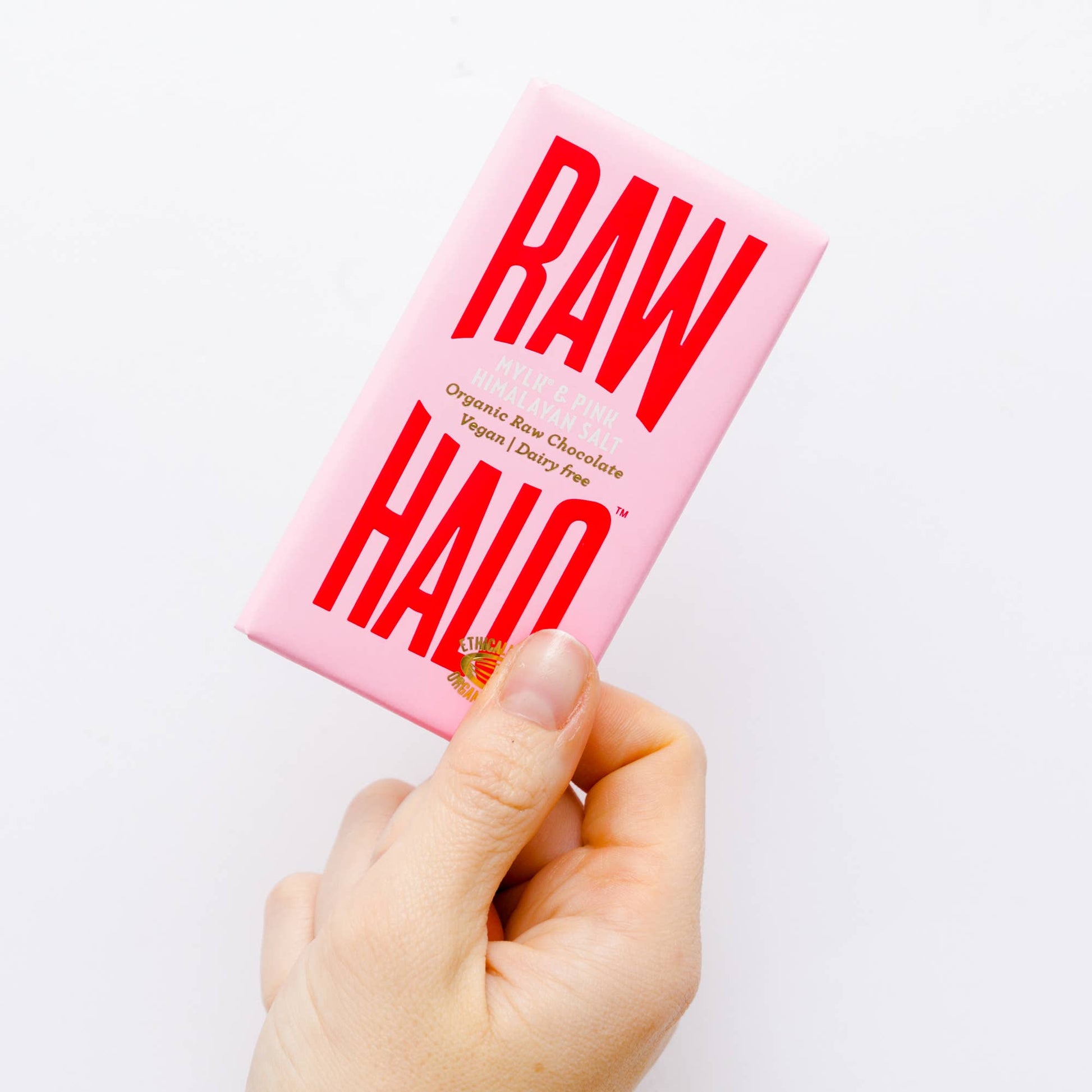 Organic Vegan Mylk Chocolate with Pink Himalayan Salt 35g - REGN