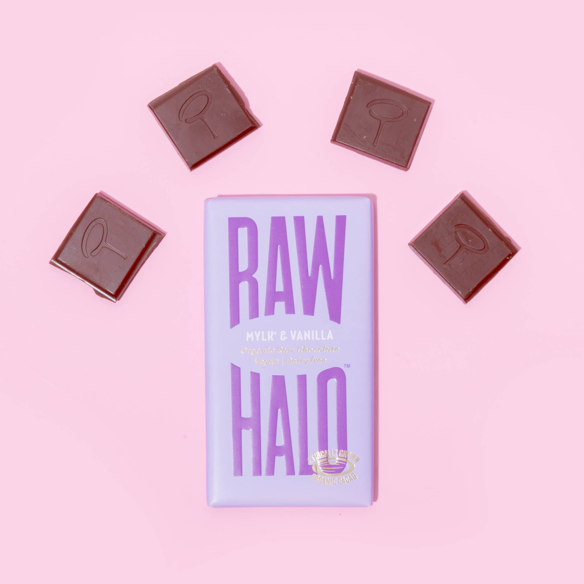 Organic Vegan Mylk Chocolate with Vanilla 35g - REGN