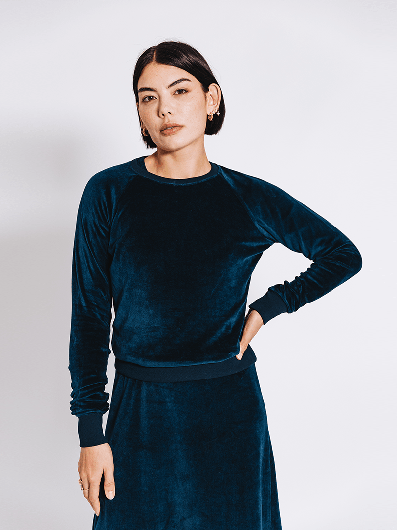 Organic Velour Dress - REGN