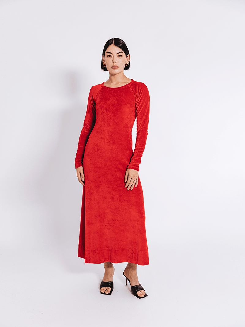Organic Velour Dress - REGN