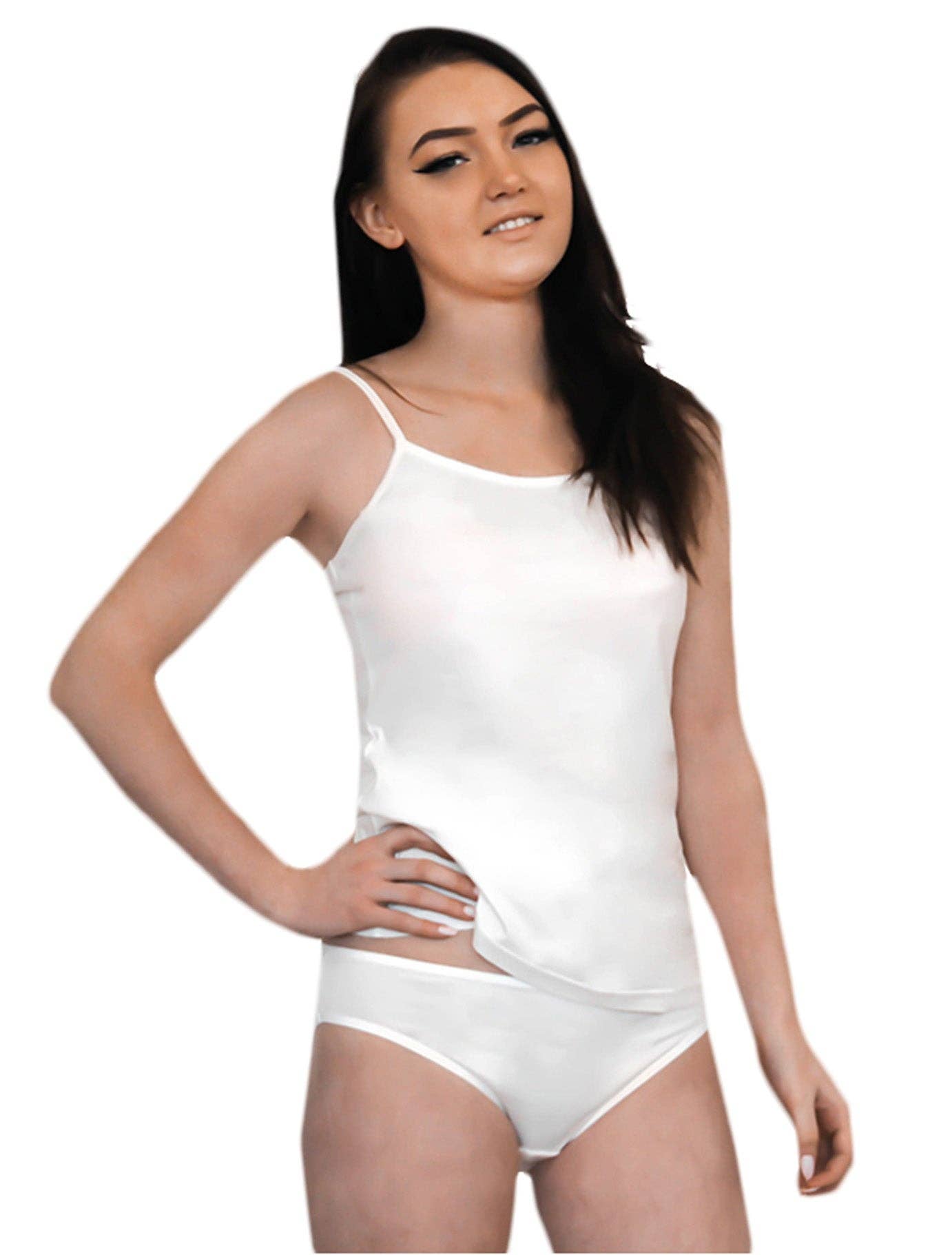 Organic Vest with Spaghetti Straps: Womens - REGN