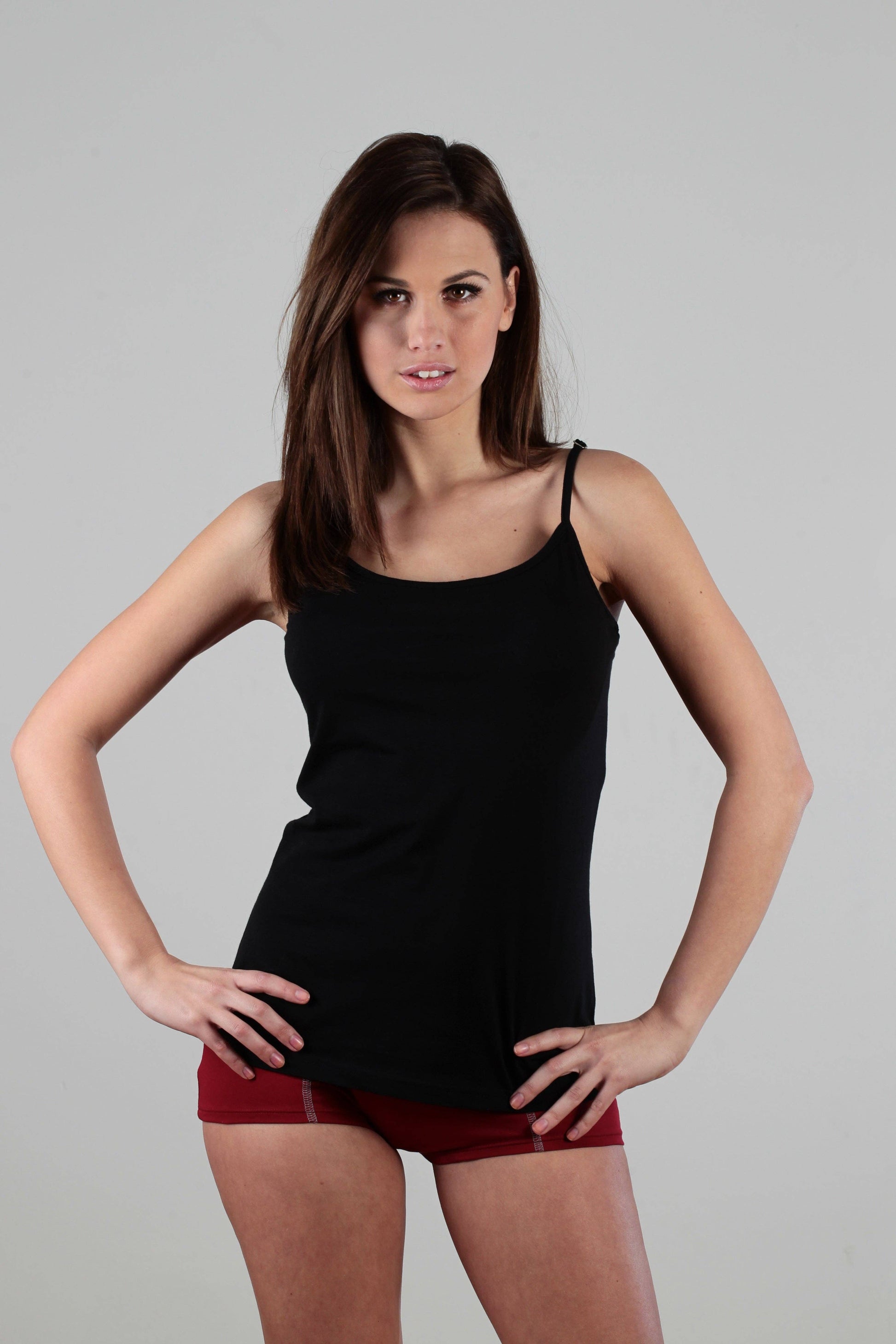 Organic Vest with Spaghetti Straps: Womens - REGN
