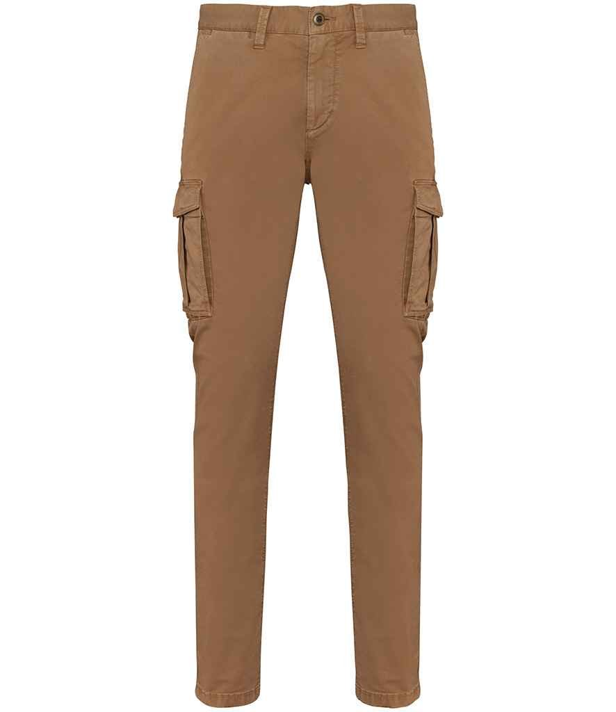 Organic Washed Cargo Trousers: Mens - REGN