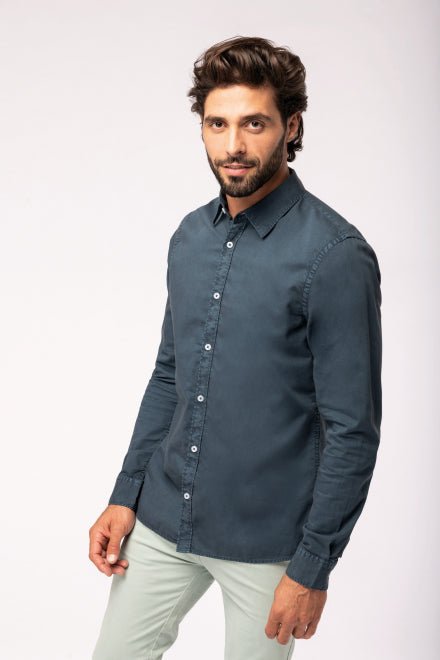 Organic Washed Long Sleeve Shirt - REGN