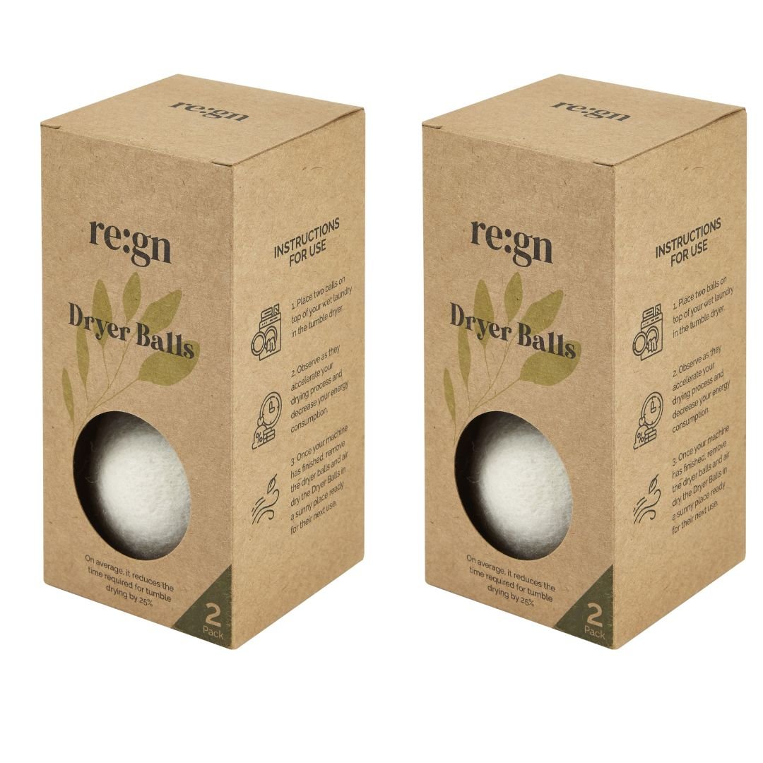 Organic Wool Dryer Balls - Pack of 2 - REGN