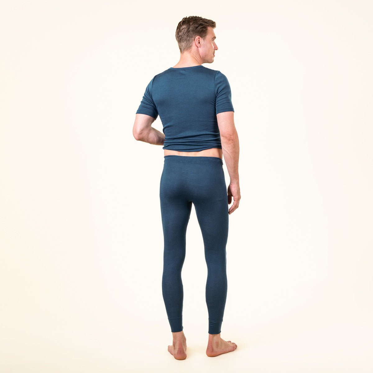 Organic Wool & Silk Long Johns: Mens - REGN