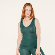 Organic Wool & Silk Vest: Womens - REGN