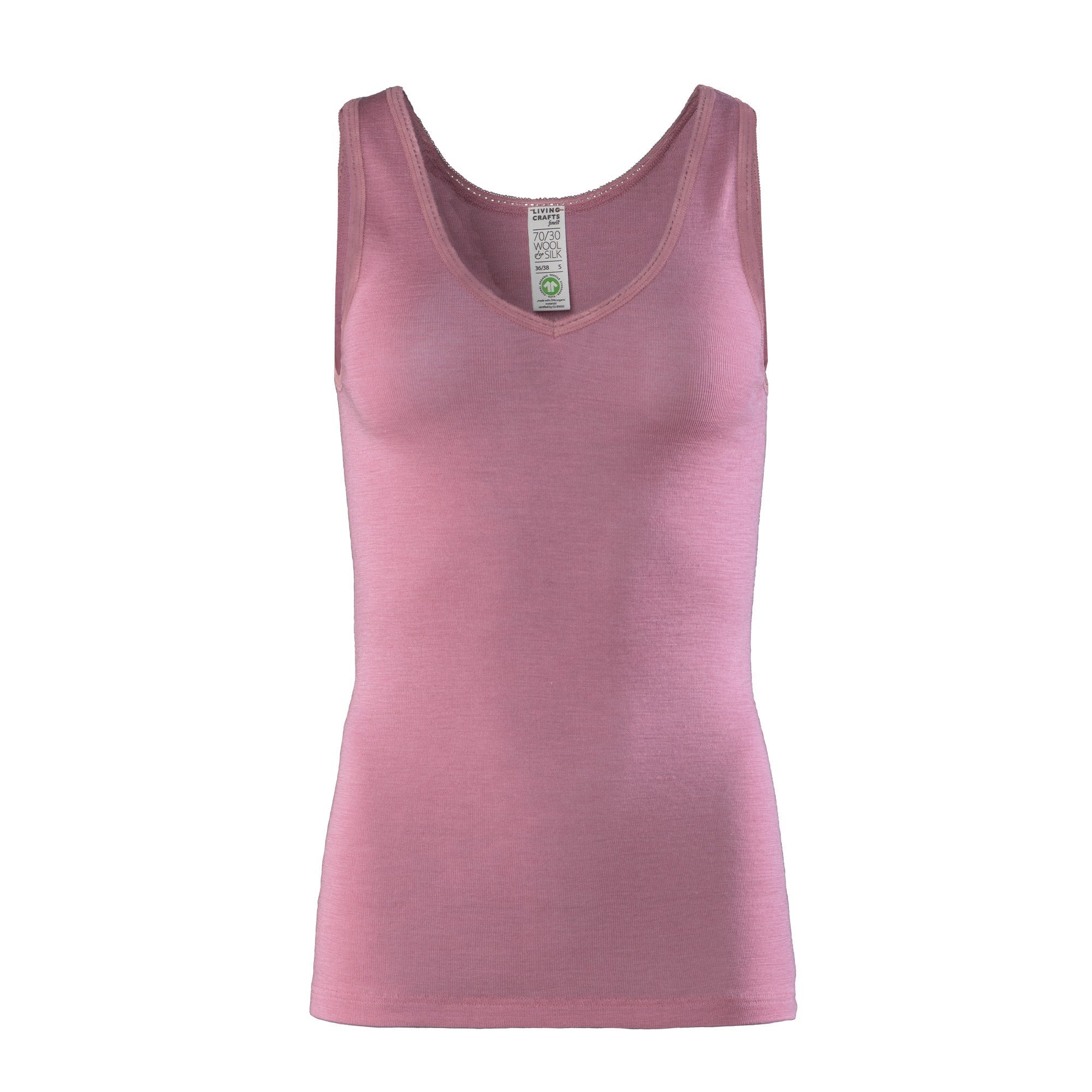Organic Wool & Silk Vest: Womens - REGN