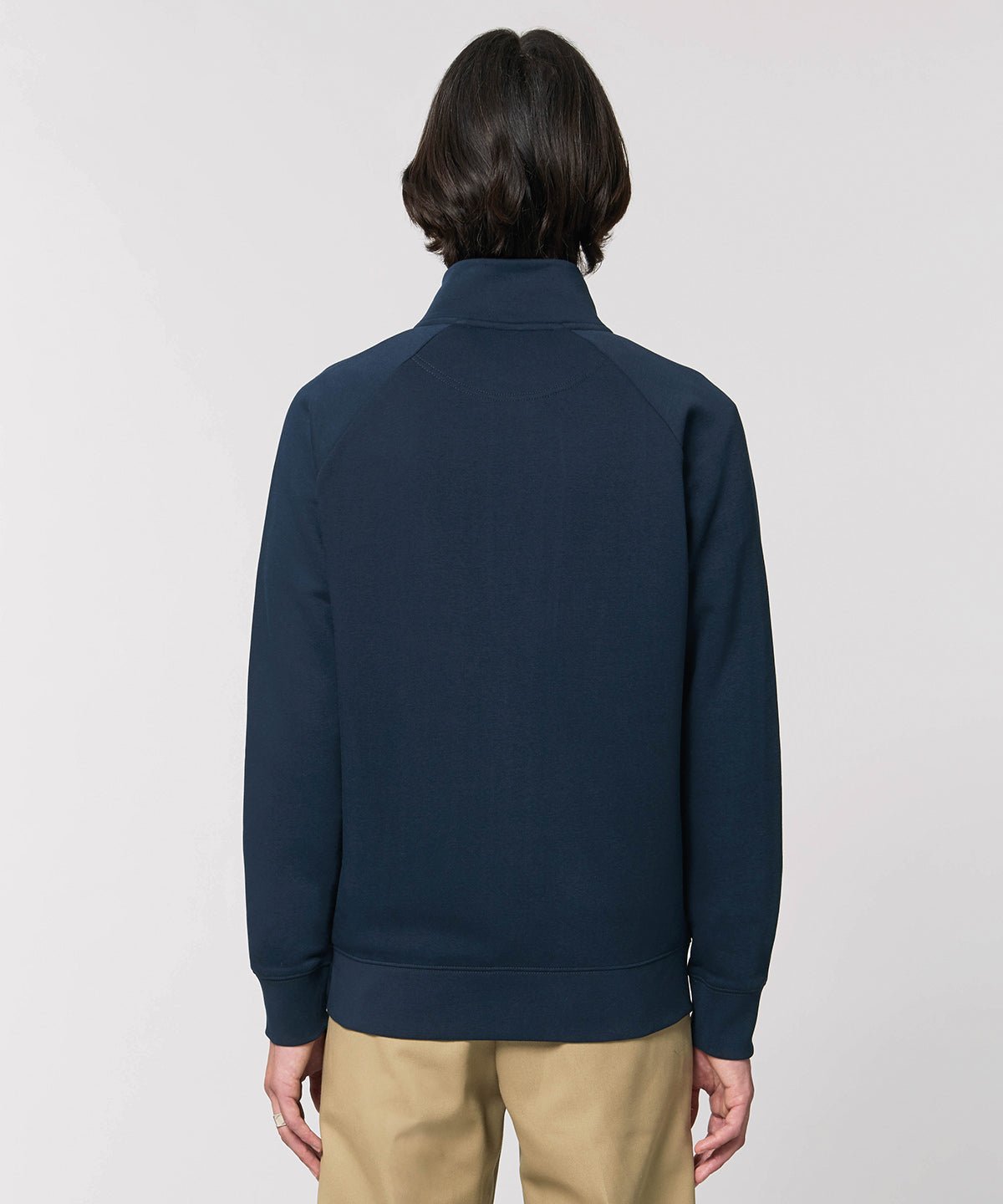 Organic Zip-Through Sweatshirt: Mens - REGN