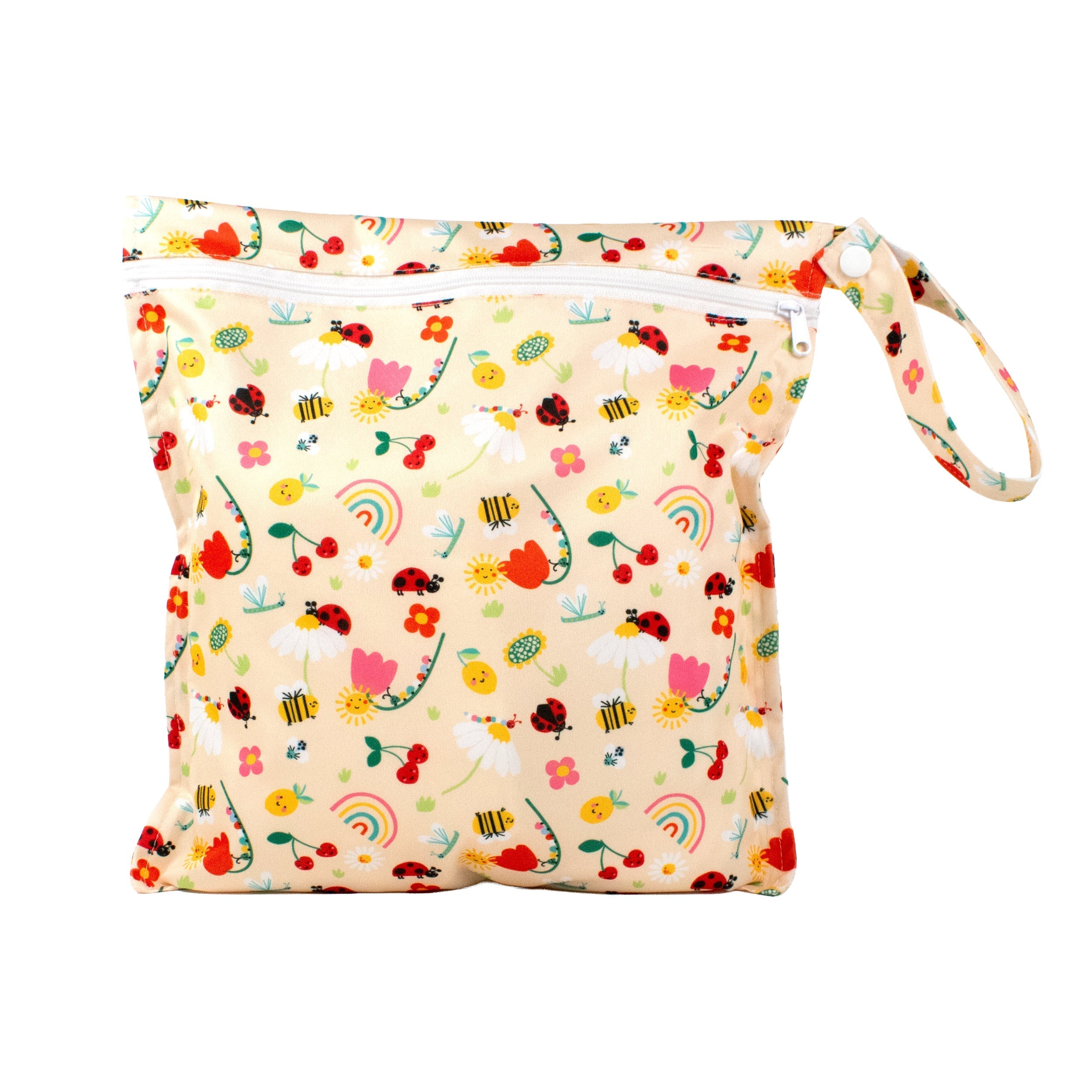 Out and About Waterproof Wet Nappy Bag in Sunshine Friends - REGN