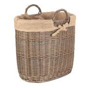 Oval Log Storage Basket - REGN