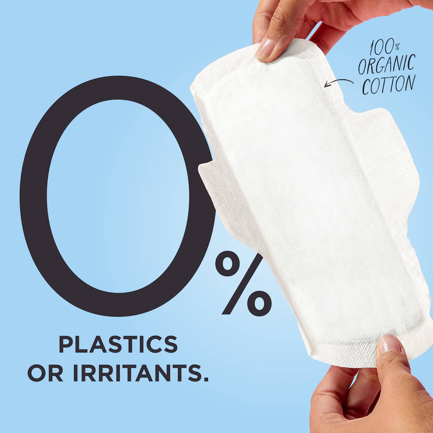 Pads with Wings | Heavy/Night (10 pack) | Plastic - free - REGN