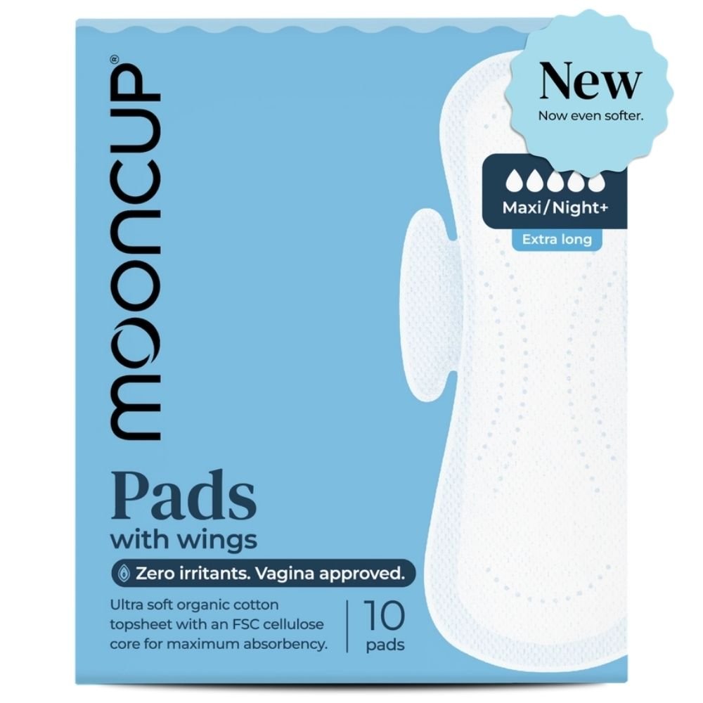 Pads with Wings | Maxi / Night+ | Extra Long | Plastic - Free | Vegan (10 Pack) - REGN