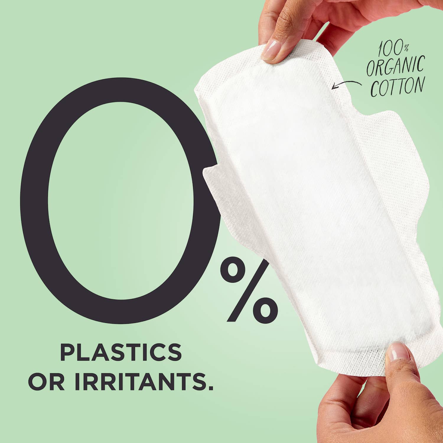 Pads with Wings | Medium/Day (10 pack) | Plastic - free| Vegan - REGN