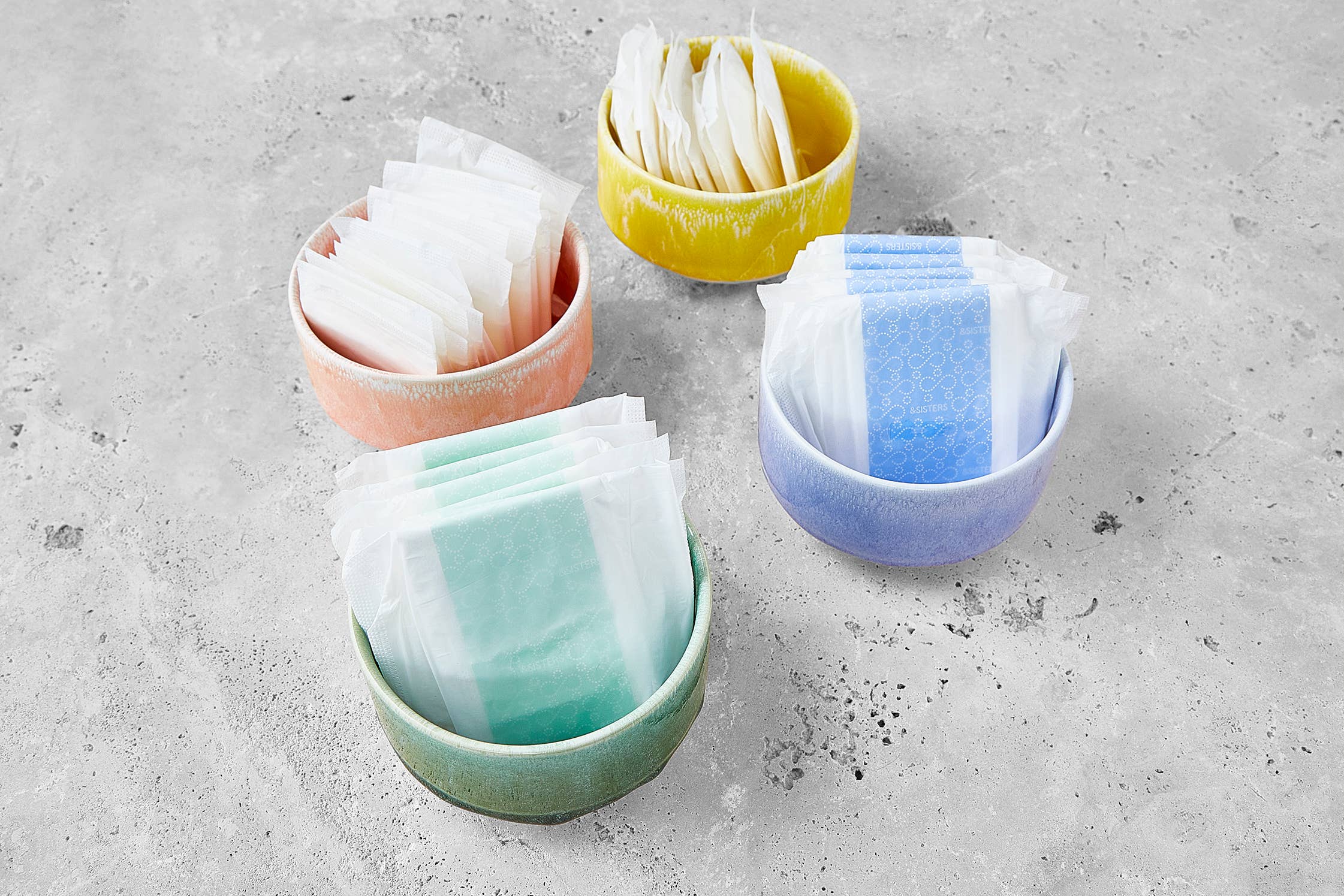 Pads with Wings | Mixed (20 pack) | Plastic - free | Vegan - REGN