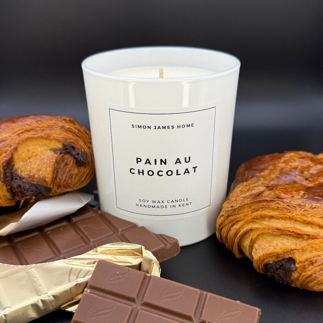 Pain au Chocolat Candle - Luxury Soy Wax - Simon James Home - REGN