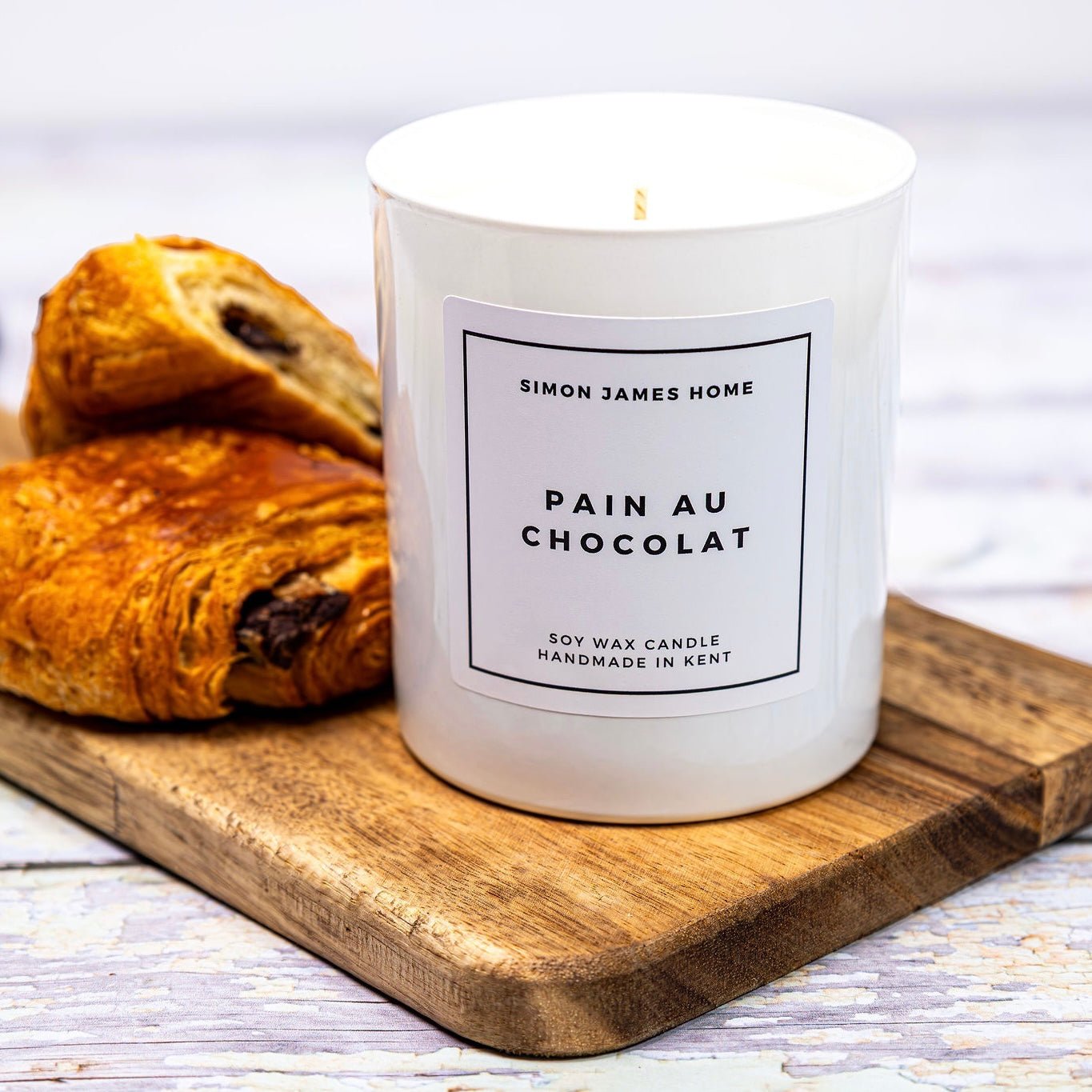 Pain au Chocolat Candle - Luxury Soy Wax - Simon James Home - REGN