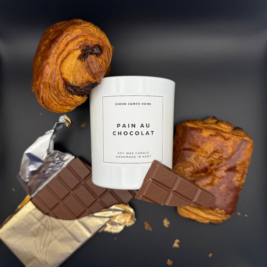 Pain au Chocolat Candle - Luxury Soy Wax - Simon James Home - REGN