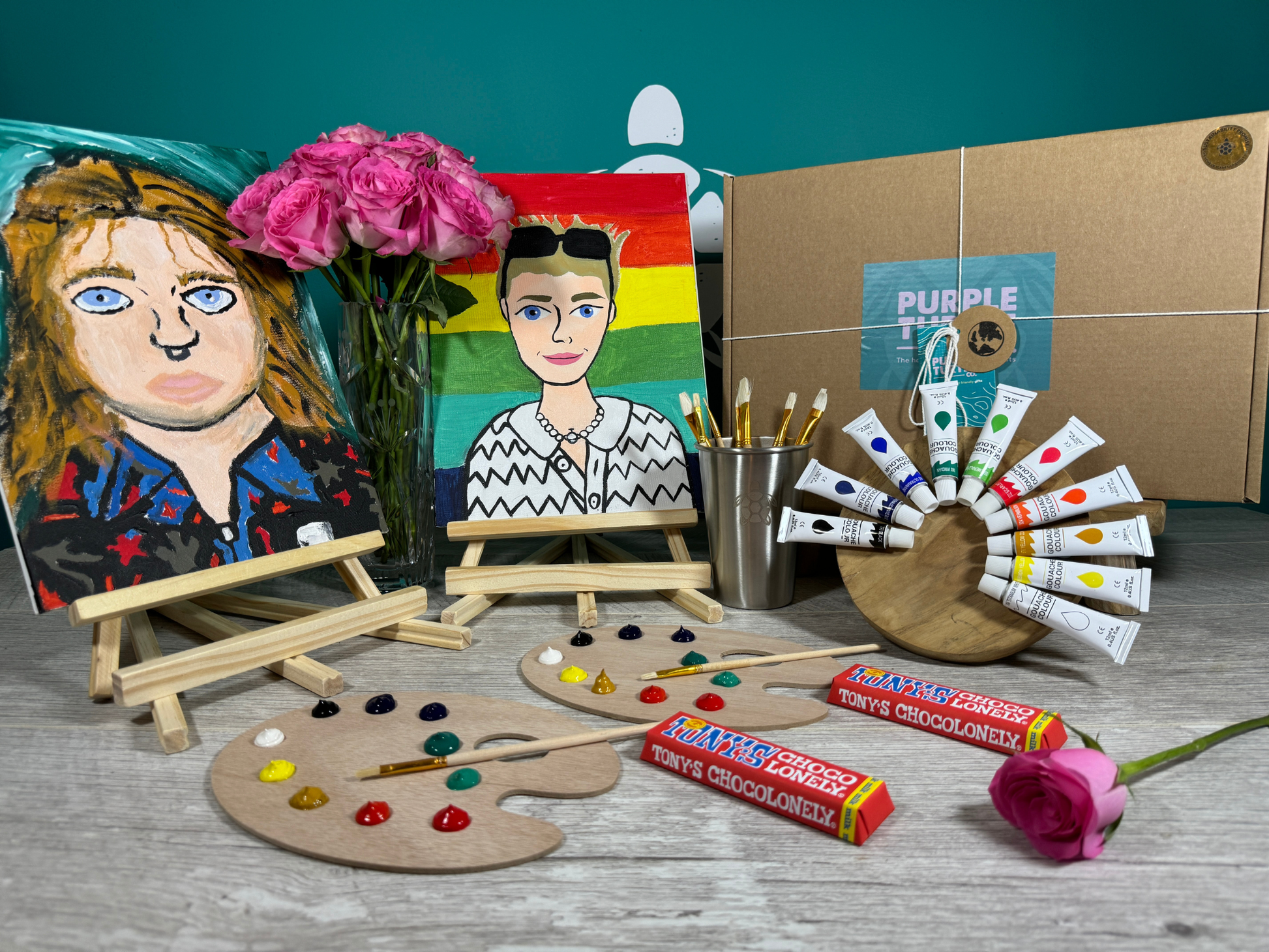 Paint My Partner Date Night Gift Set - REGN