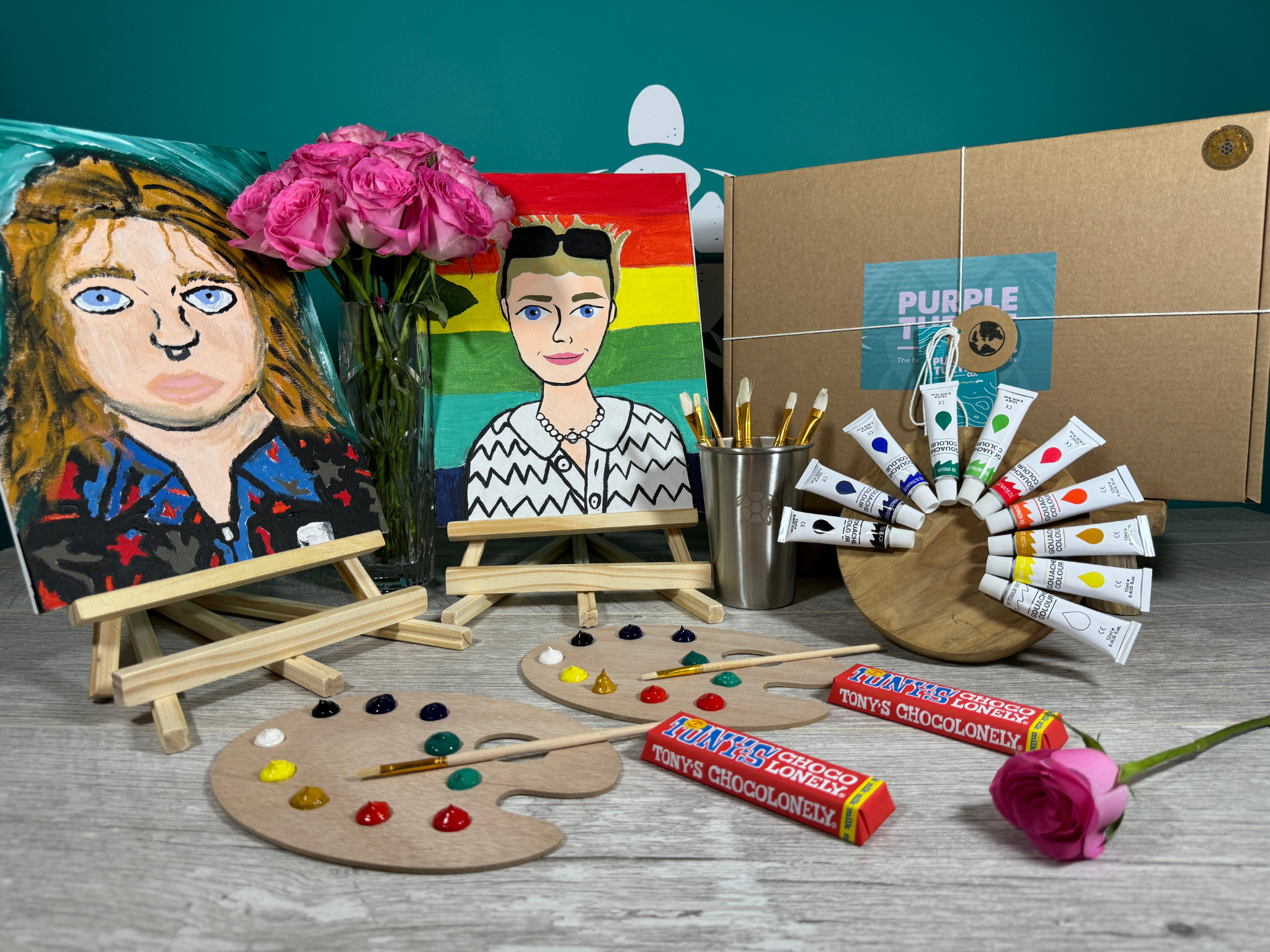 Paint My Partner Date Night Gift Set - REGN