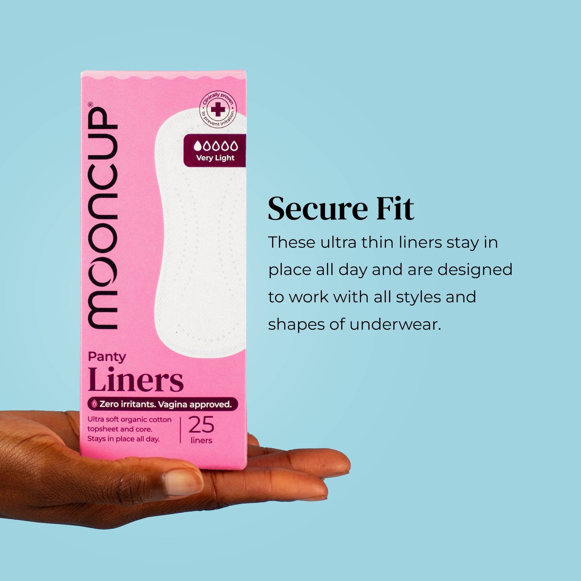 Panty Liners | Very Light (25 Pack) | Plastic - free | Vegan - REGN