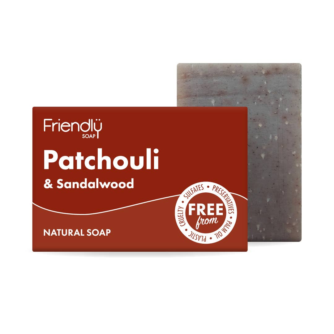 Patchouli & Sandalwood Eco Friendly Soap Bar | Natural Vegan Soap | Plastic-Free & SLS Free - REGN