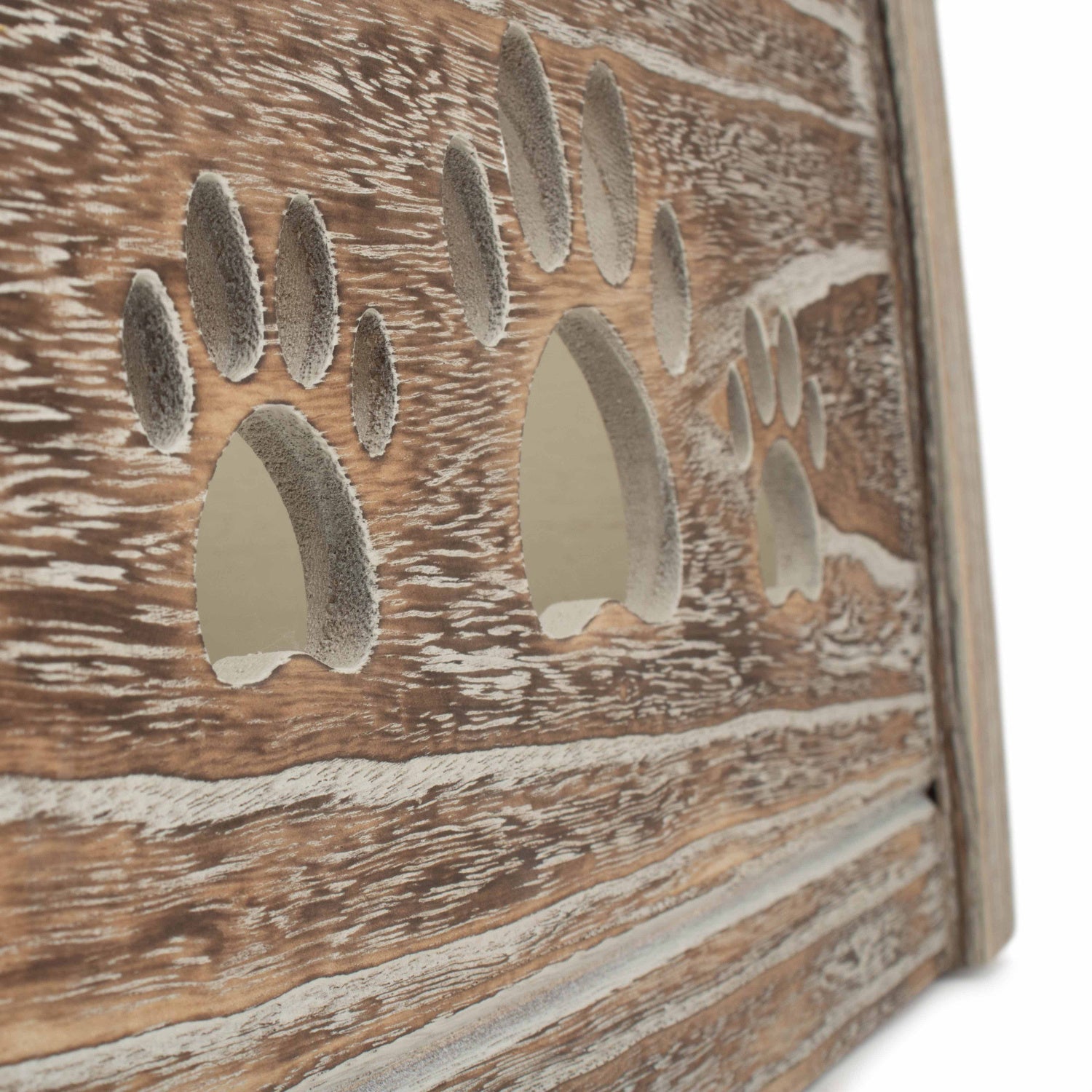 Paw Print Cut Out Toy Storage Box - REGN