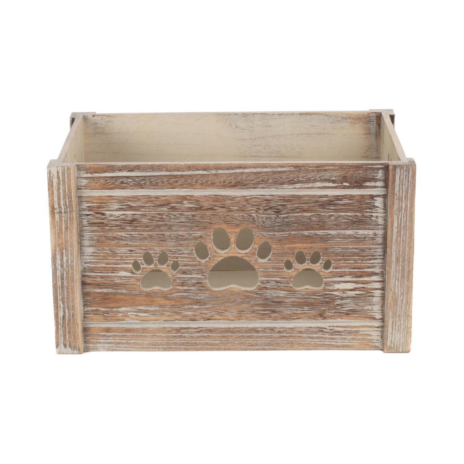 Paw Print Cut Out Toy Storage Box - REGN