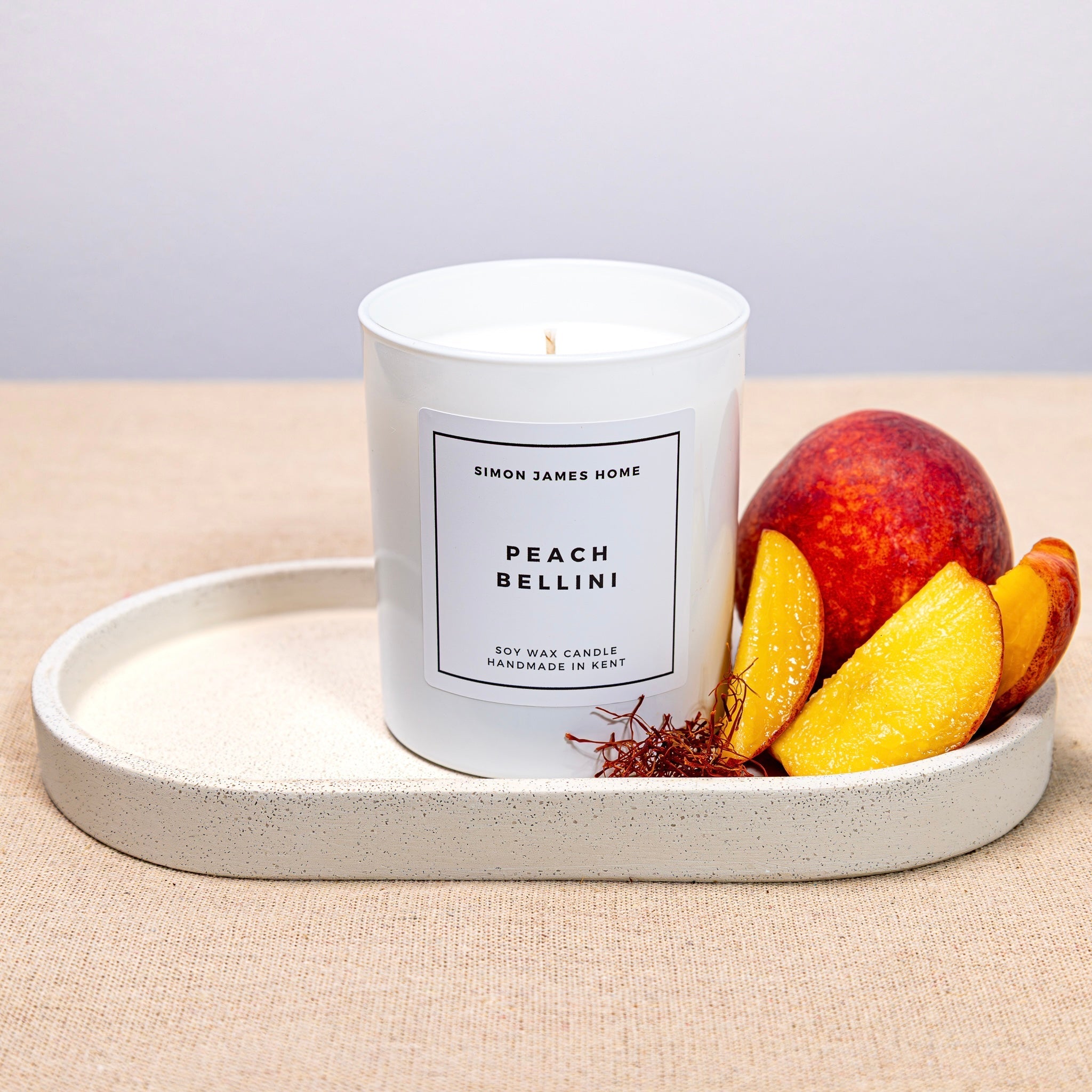 Peach Bellini Candle - Luxury Soy Wax - REGN