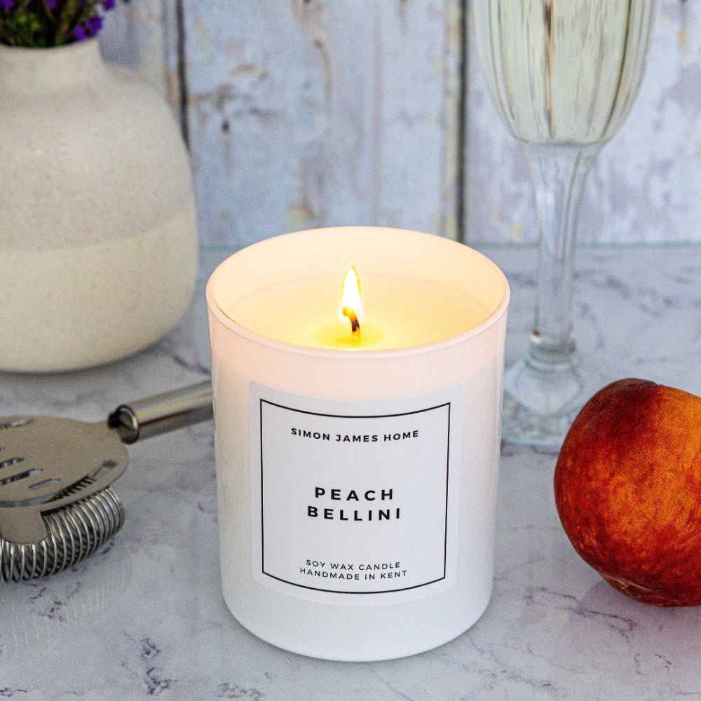 Peach Bellini Candle - Luxury Soy Wax - REGN