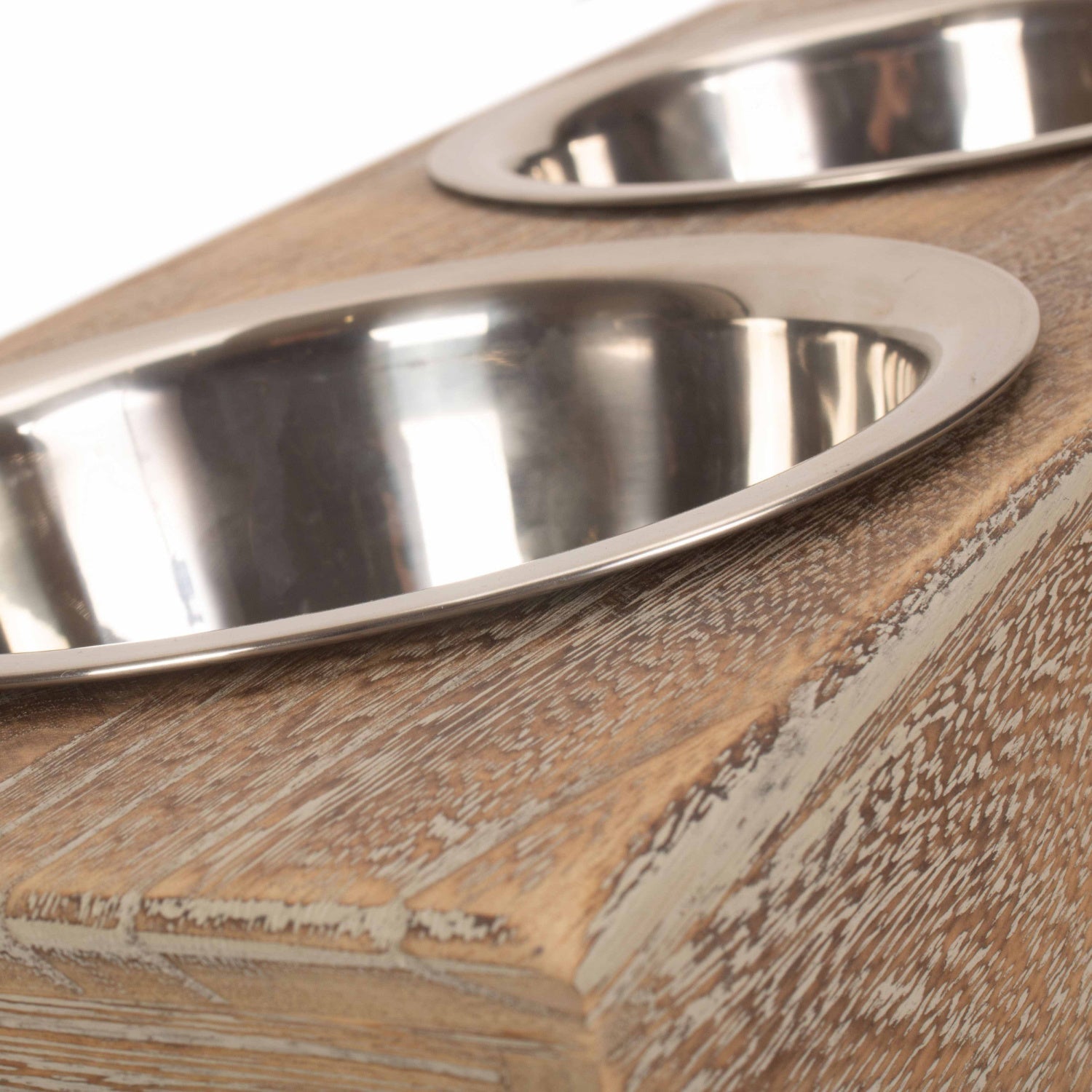 Pet Feeding Station with Stainless Steel Bowls - REGN
