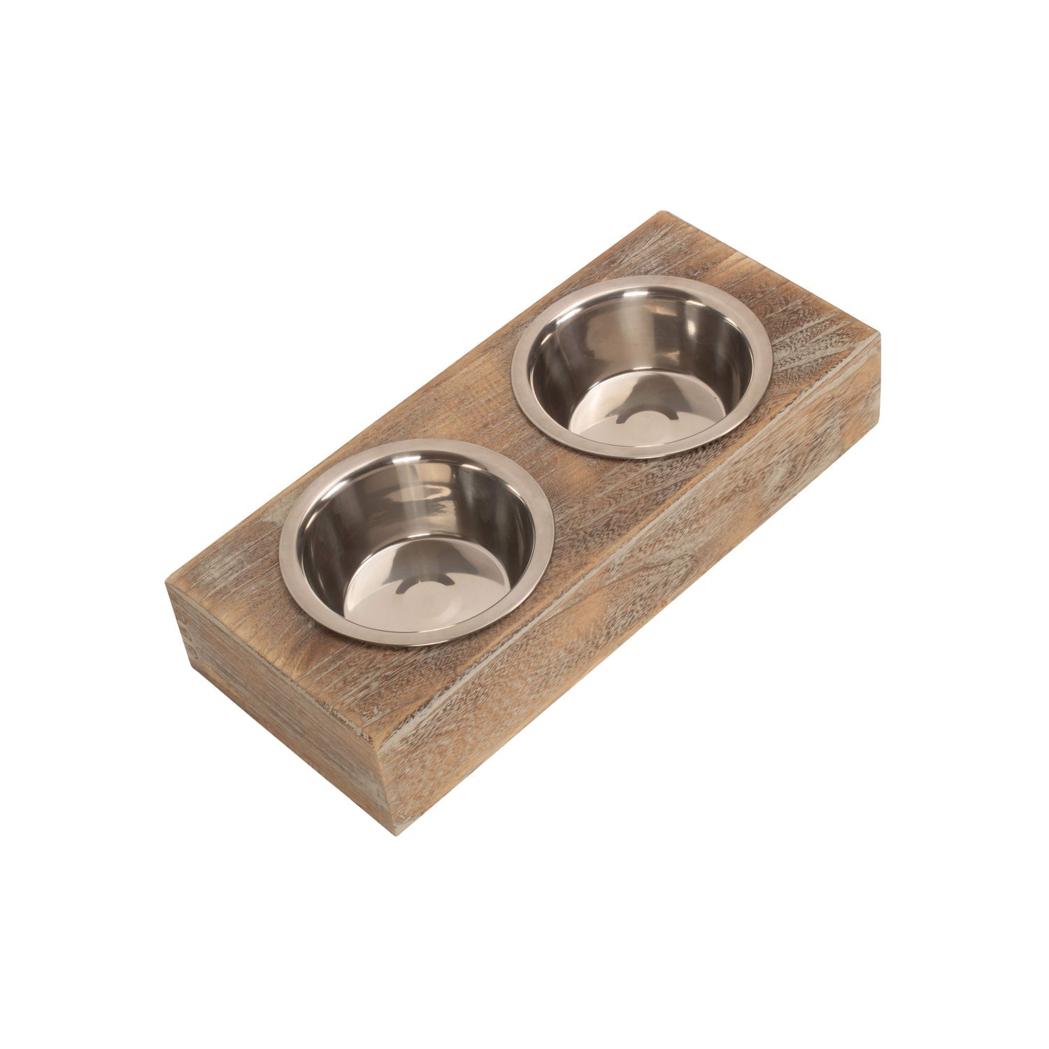 Pet Feeding Station with Stainless Steel Bowls - REGN