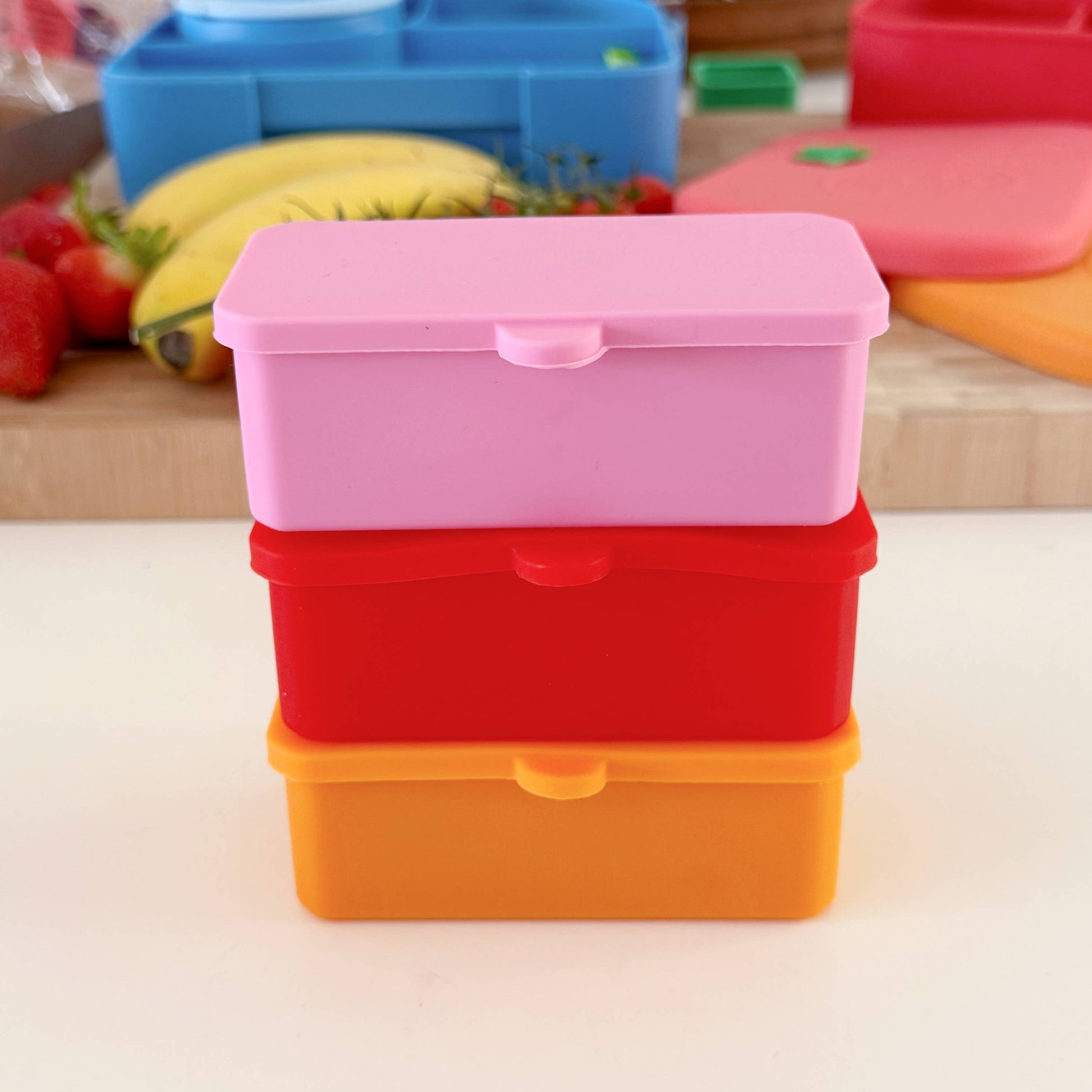 Pick Plates Large Pick & Dip Pots – Leakproof Silicone Sauce Containers 3 Pack - REGN