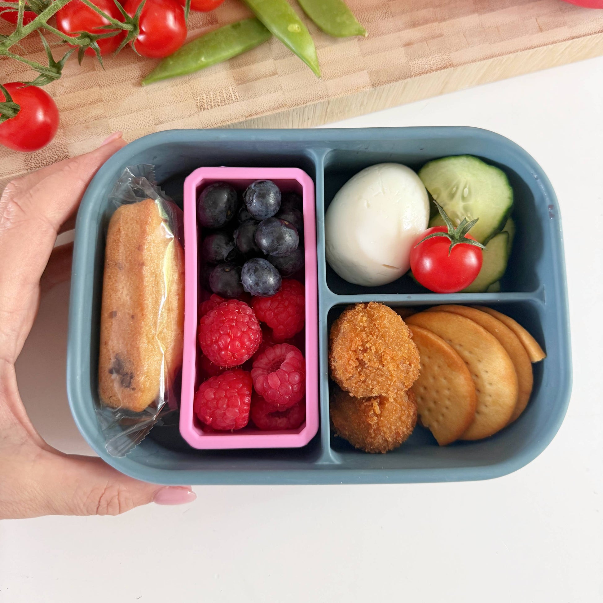 Pick Plates Large Pick & Dip Pots – Leakproof Silicone Sauce Containers 3 Pack - REGN