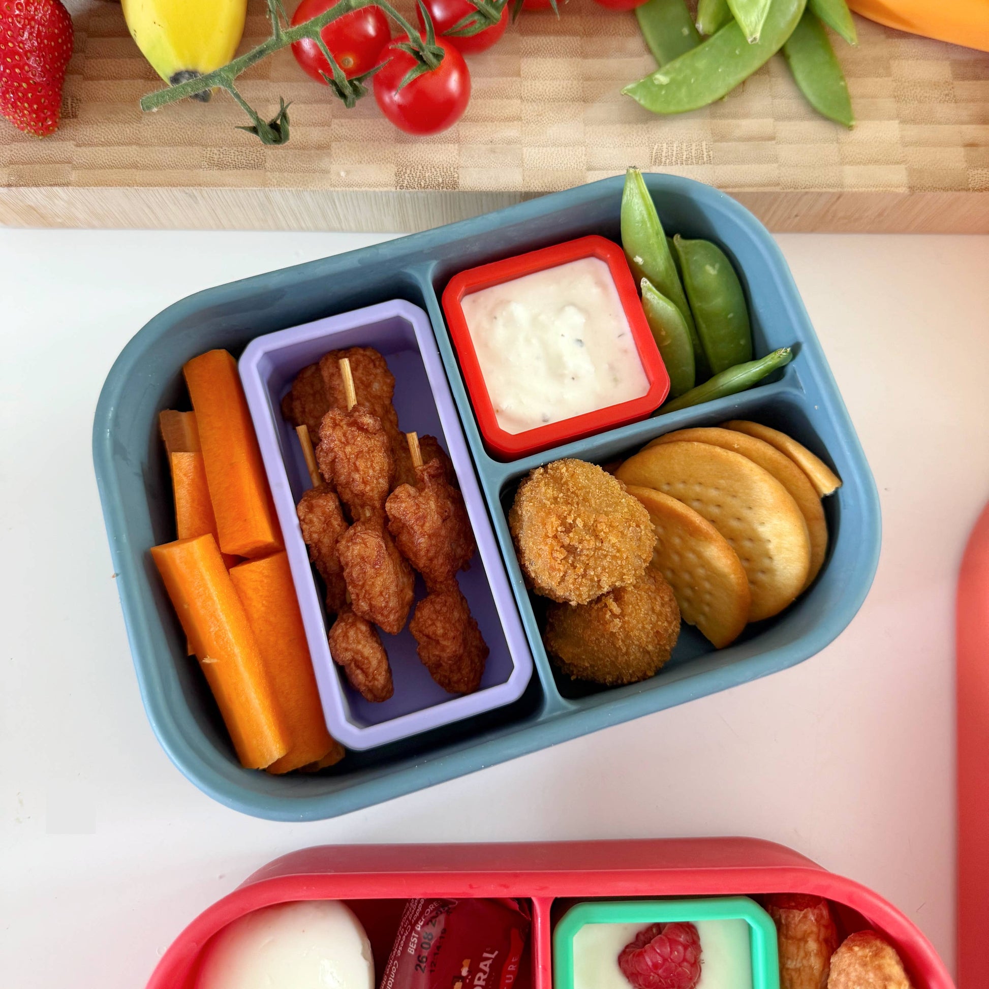 Pick Plates Large Pick & Dip Pots – Leakproof Silicone Sauce Containers 3 Pack - REGN