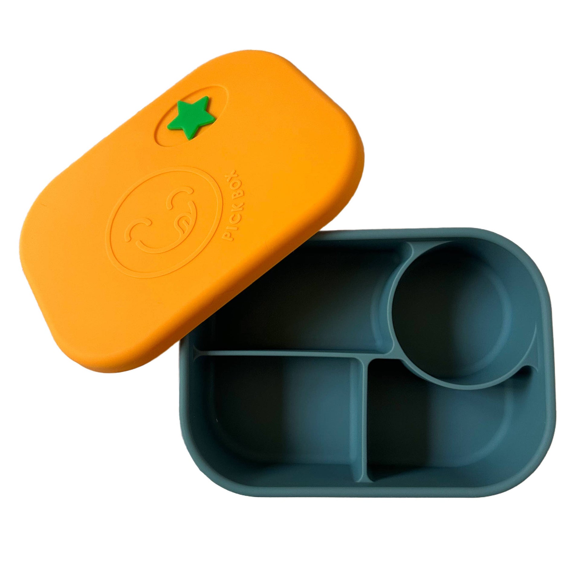 Pick Plates Pick Box Bento Silicone Lunch Box – 4 Compartment 750ml - REGN