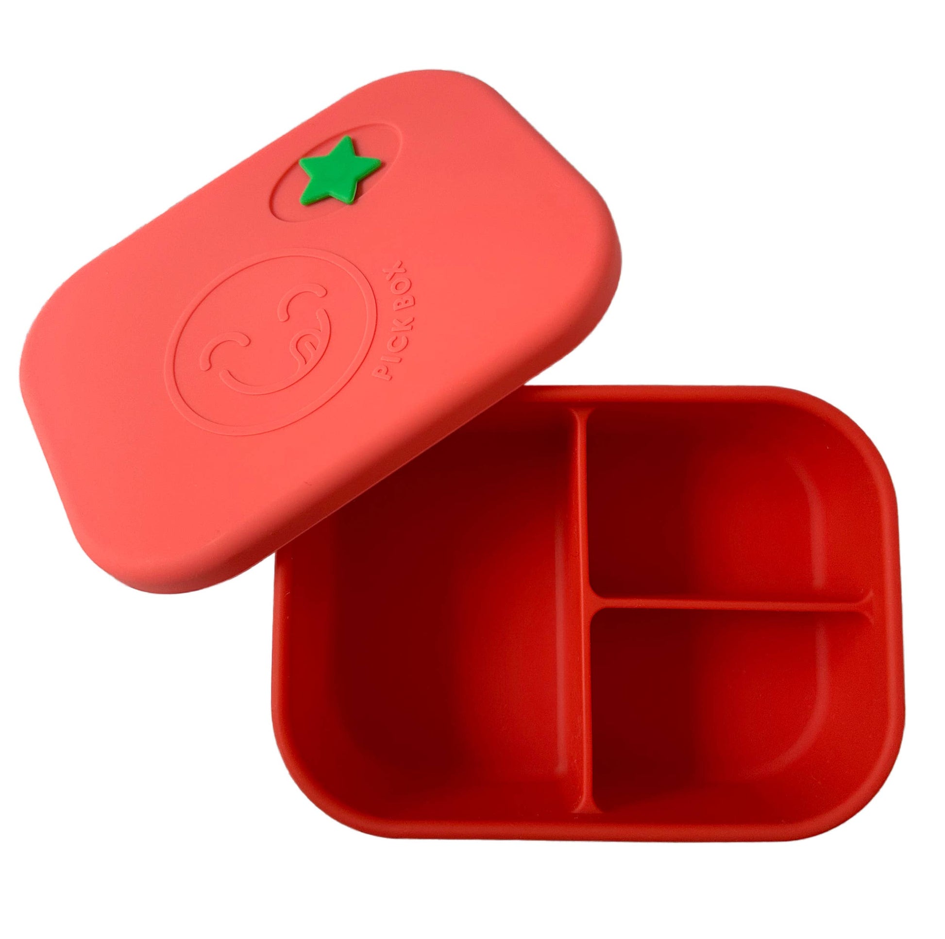 Pick Plates Pick Box Classic Silicone Lunch Box – 3 Compartment 750ml - REGN