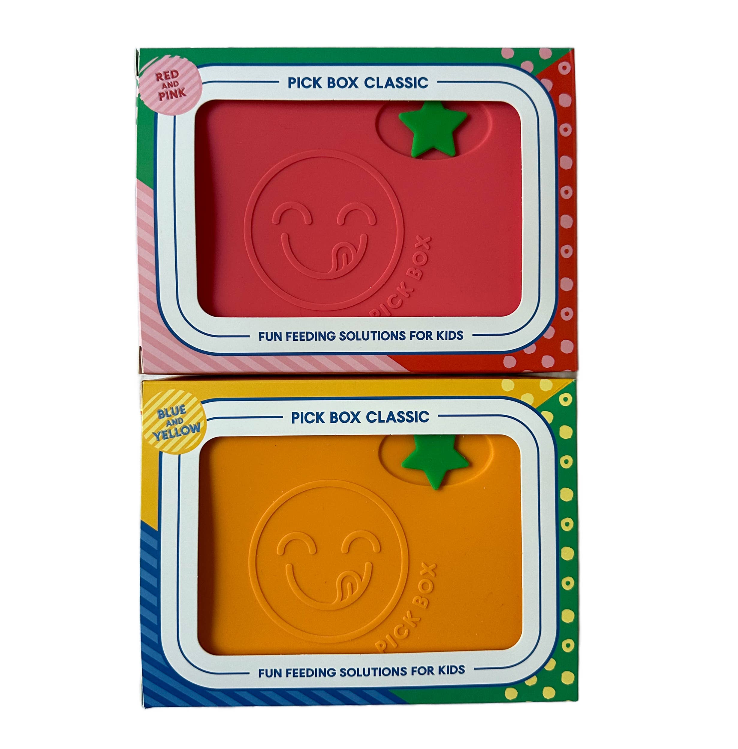 Pick Plates Pick Box Classic Silicone Lunch Box – 3 Compartment 750ml - REGN