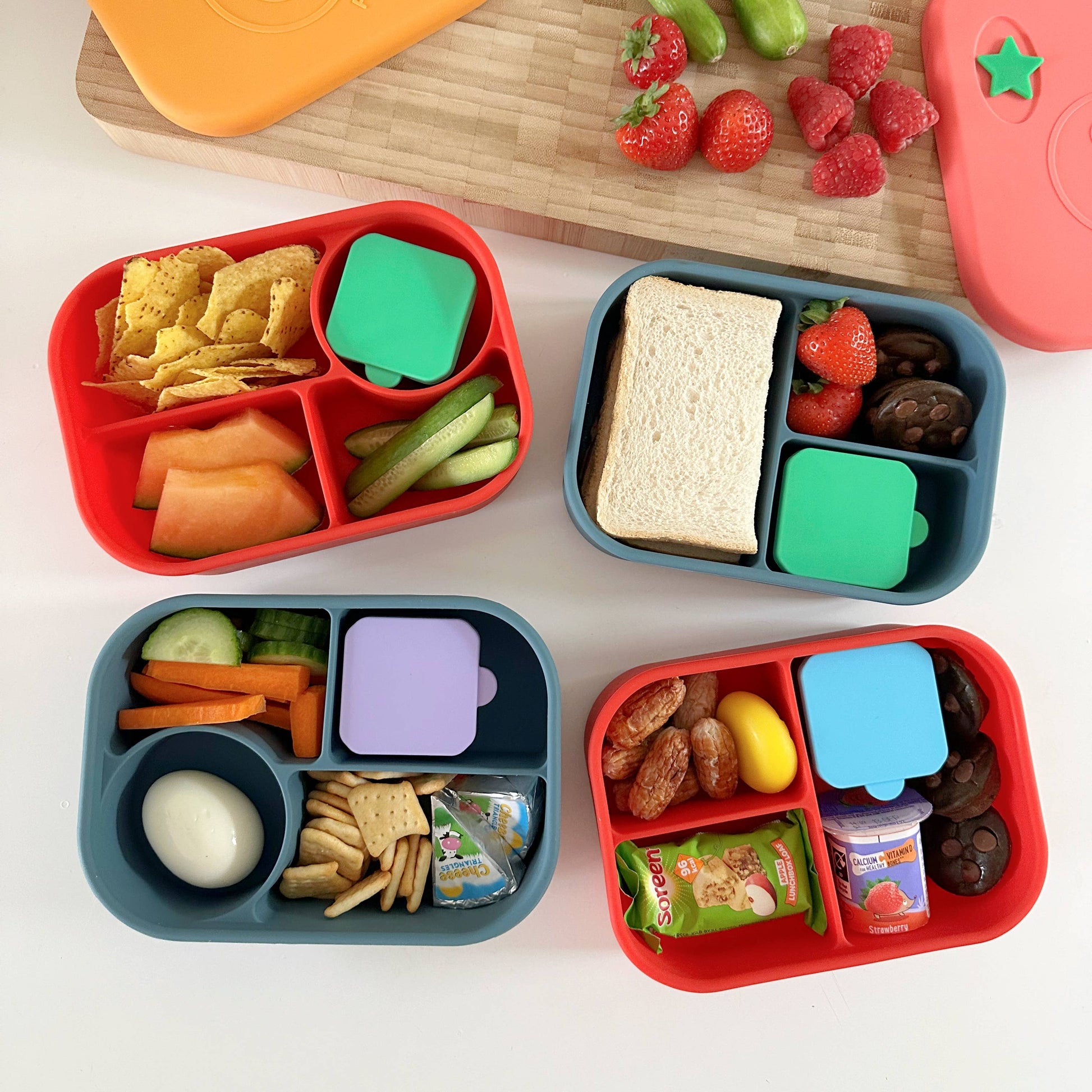 Pick Plates Pick & Dip Pots – Leakproof Silicone Dip Containers 3 Pack - REGN